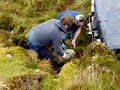 Leinster4x4 ,Ireland, Pajero off roading with a locked rear diff
