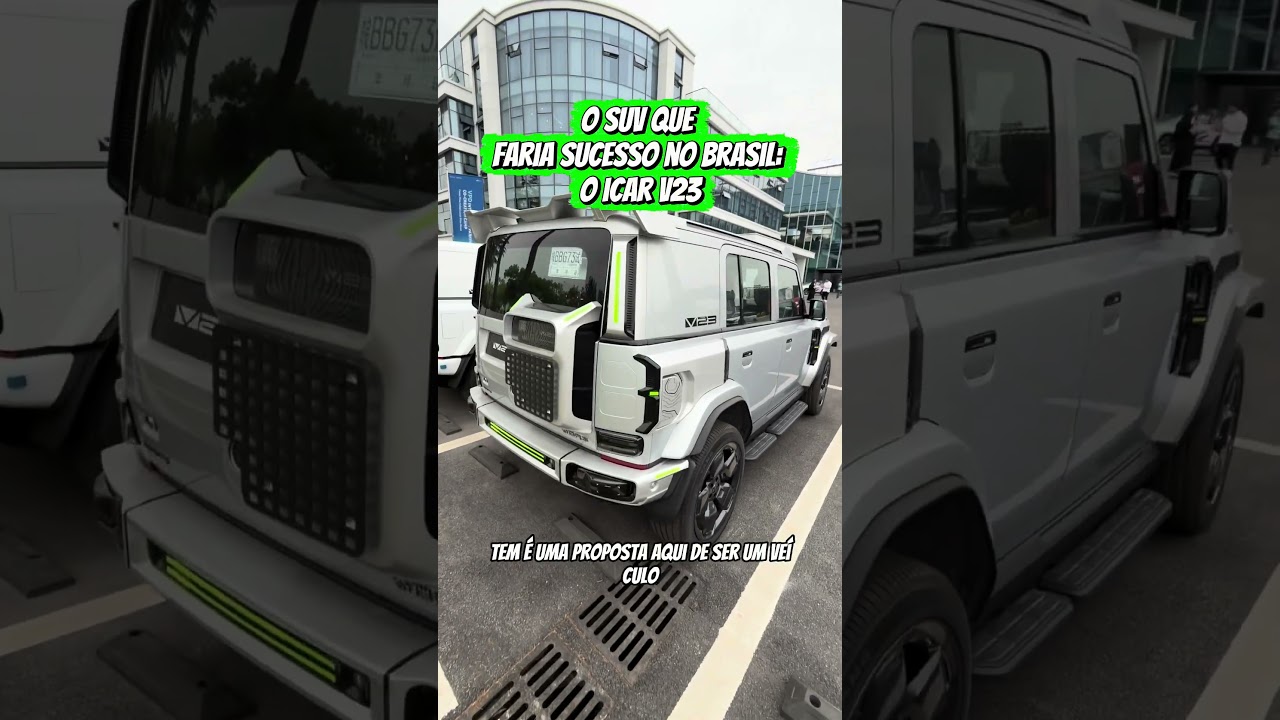 O Mini Jipe elétrico da Chery que está de olho no Brasil! 👀🚙