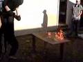 MWF - Allen Matthews Powerbomb through a Flaming Table
