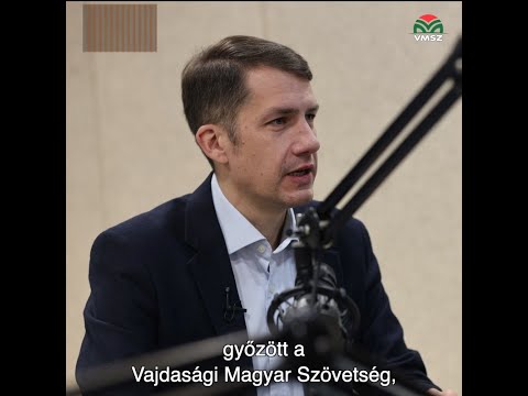 Napindító (SZMR) - Interjú dr. Pásztor Bálinttal, a VMSZ megbízott elnökével-cover