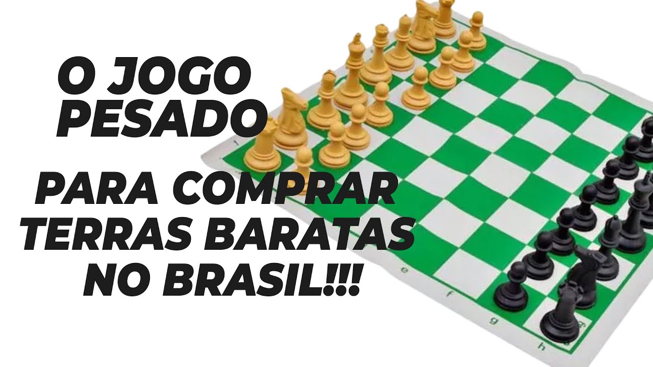 O JOGO PESADO PARA COMPRAR TERRAS BARATAS NO BRASIL!!!