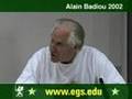 Alain Badiou. The Event of Truth. Video Lecture. 2002 2/7