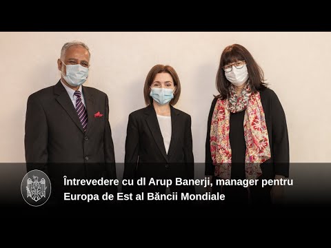 Președintele Maia Sandu: „Apreciez deschiderea echipei Băncii Mondiale de a adapta intervențiile planificate după necesitățile Guvernului”
