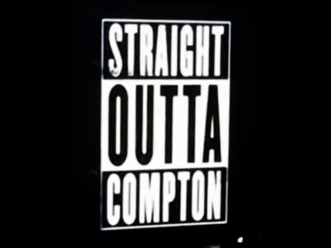 Straight Outta Compton NWA Movie trailer #eazye @icecube