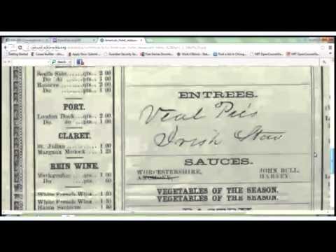 ENG 099 Conversational American English Lecture 4: Restaurant Menus