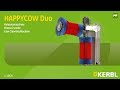 Автоматическая щетка для чистки шкуры коров KERBL HAPPYCOW Duo Видео