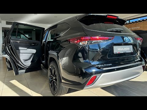 2024 toyota highlander hybrid interior and exterior details