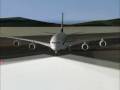 FS2004 - Airbus A380 Landing at Hong Kong Intl (VHHH)