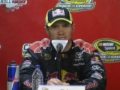 Virginia native Denny Hamlin finally scored a NASCAR Sprint Cup Series win at his home track Richmond International Raceway with a win in Saturday night's Chevy Rock  Roll 400 while Brian Vickers locked up the final spot in the Chase.