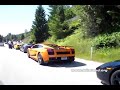 Lambo/Ferrari Club Gets Pulled Over by Police on Fathers Day