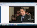 Secretary of State Timothy Geithner is asked questions from the Internet! Pt. 2