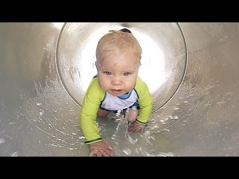 BABY TRAPPED IN WATERPARK! (6.25.14- Day 516)