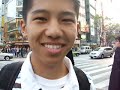 crossing in shibuya again.