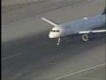 A320 Jet Blue emergency landing at KLAX