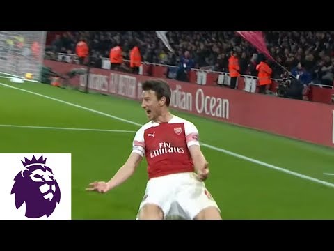 Video: Laurent Koscielny scores off his shoulder for Arsenal against Chelsea | Premier League | NBC Sports