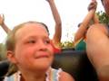 vinkas first roller coaster ride - racer @ kennywood