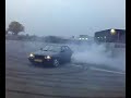 BMW 535i DRIFT BURNING RUBBER