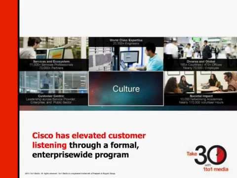 Cisco Takes Customer Listening Seriously Cisco Takes Customer Listening Seriously