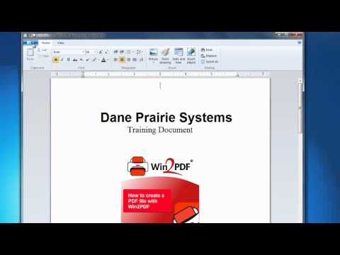 how to set pdf page size
