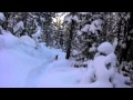 Brainard Lake, X-Country skiing, Feb 5, 2012