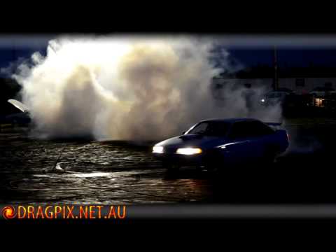 Holden Burnout - South Coast Raceway 02/03/2012