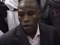 Mayweather Jr. Post Judah Media Interview
