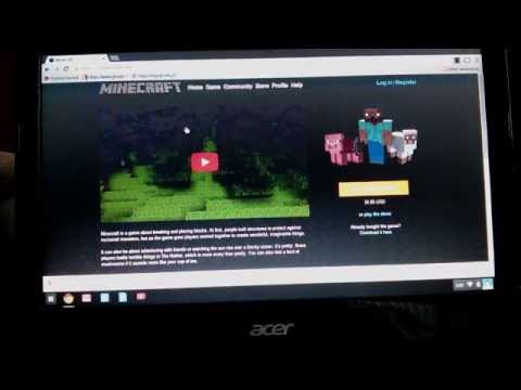 how to get minecraft on a chromebook