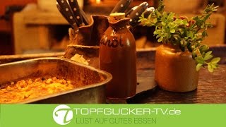 Erzgebirgischer Buttermilchgetzen aus dem Backofen mit Leinöl | Topfgucker-TV