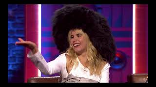 Paloma Faith during the tv show Never Mind The Buz