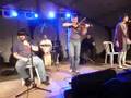 Green jacket & the Flandrach dancers