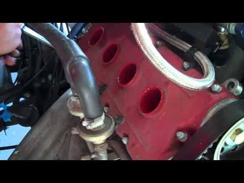 Ferrari 348 engine cam belt change Part I
