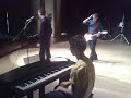 from stage side CHASING CARS @ whitcliffe mount's performing arts showcase 2008