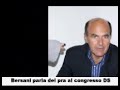 bersani parla del pra al congresso ds