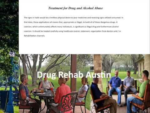 Treatment for Drug and Alcohol Abuse