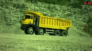 MAN 8x8 50 ton w kopalni HEAVY DUTY wywrotka tipper