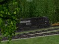 MSTS NS C40-9s over the Pokey