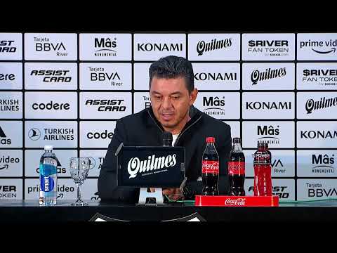 Marcelo Gallardo en conferencia de prensa (11/5/2022)