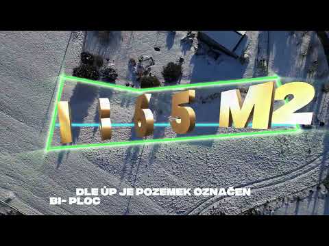 Video Prodej stavebního pozemku o výměře 1365 m2 a investičního pozemku o výměře 3980 m2