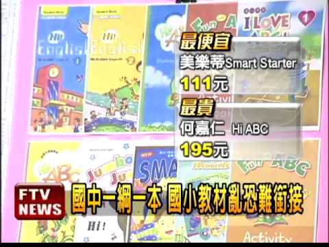 扯!國小英語教材 33版本亂－民視新聞