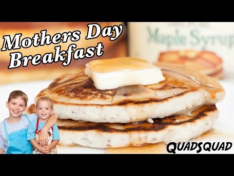 Easy Mothers Day Pancake Recipe! Breakfast in Bed and Brunch Ideas!