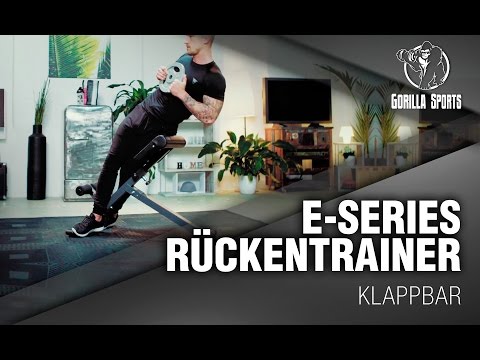 E-Series Rückentrainer klappbar
