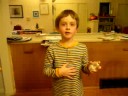 cute kid saying pledge