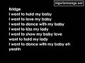 Love my baby by Wizkid (Lyrics)