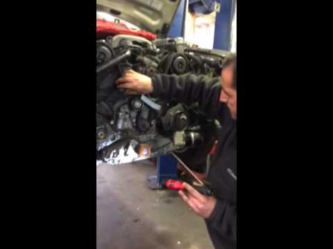 2003 Audi A6 3.0 engine timing belt replacement