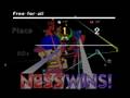 Glitchy mupen ssb64 results screen RAVE PARTY