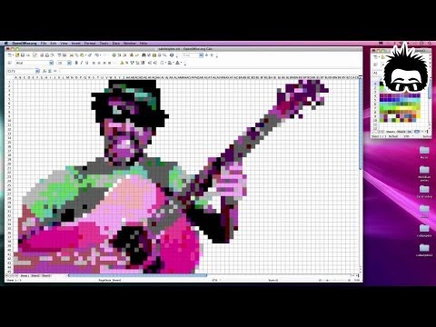 Stop-Motion Excel (Spreadsheet Animation) - Joe Penna