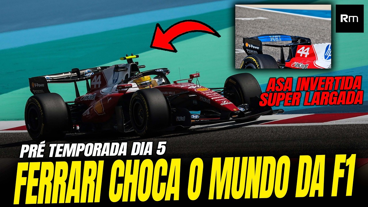 🚨 FERRARI CHOCA MUNDO DA F1 2x NA QUINTA FEIRA / MERCEDES FAVORITA / ASTON DANDO VEXAME #f1