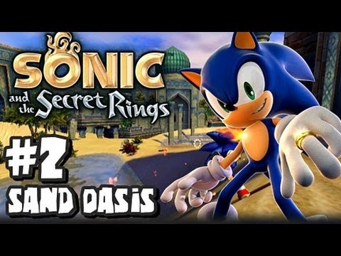 Sonic and the Secret Rings Wii - (1080p) Part 2 - Sand Oasis