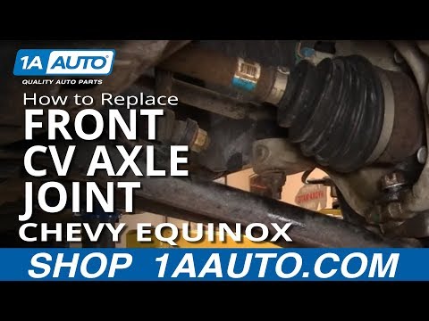 How To Install Replace Front CV Axle Joint Chevy Equinox Saturn Vue 05-10 1AAuto.com