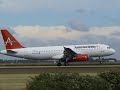Landing Amsterdam Airlines A320-231 schiphol polderbaan 18R